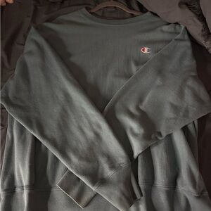 Champion Women's Blue/Green Sweatshirt